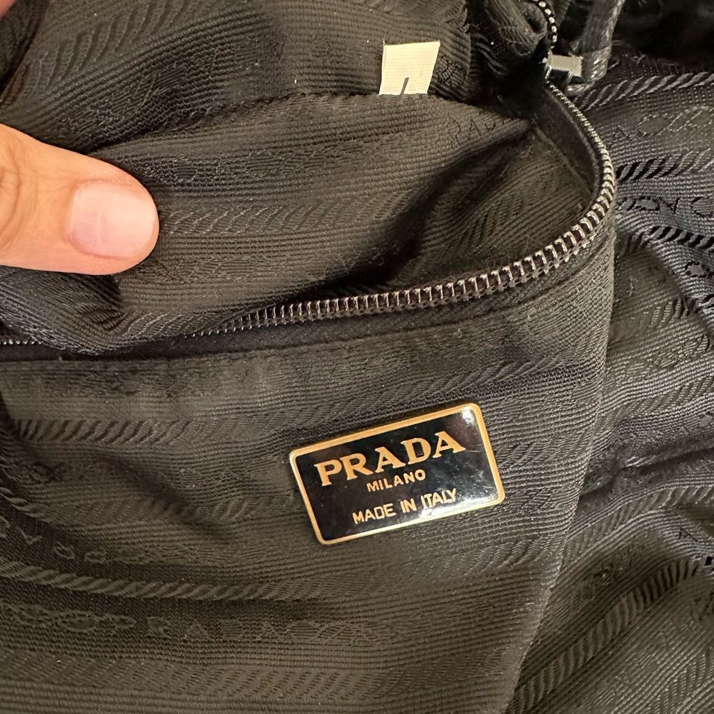 Prada Black Leather Backpack - Picture 4 of 16